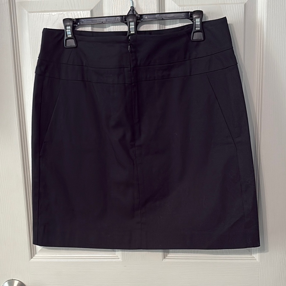 Ann Taylor Factory Black Mini Skirt - Picture 2 of 5